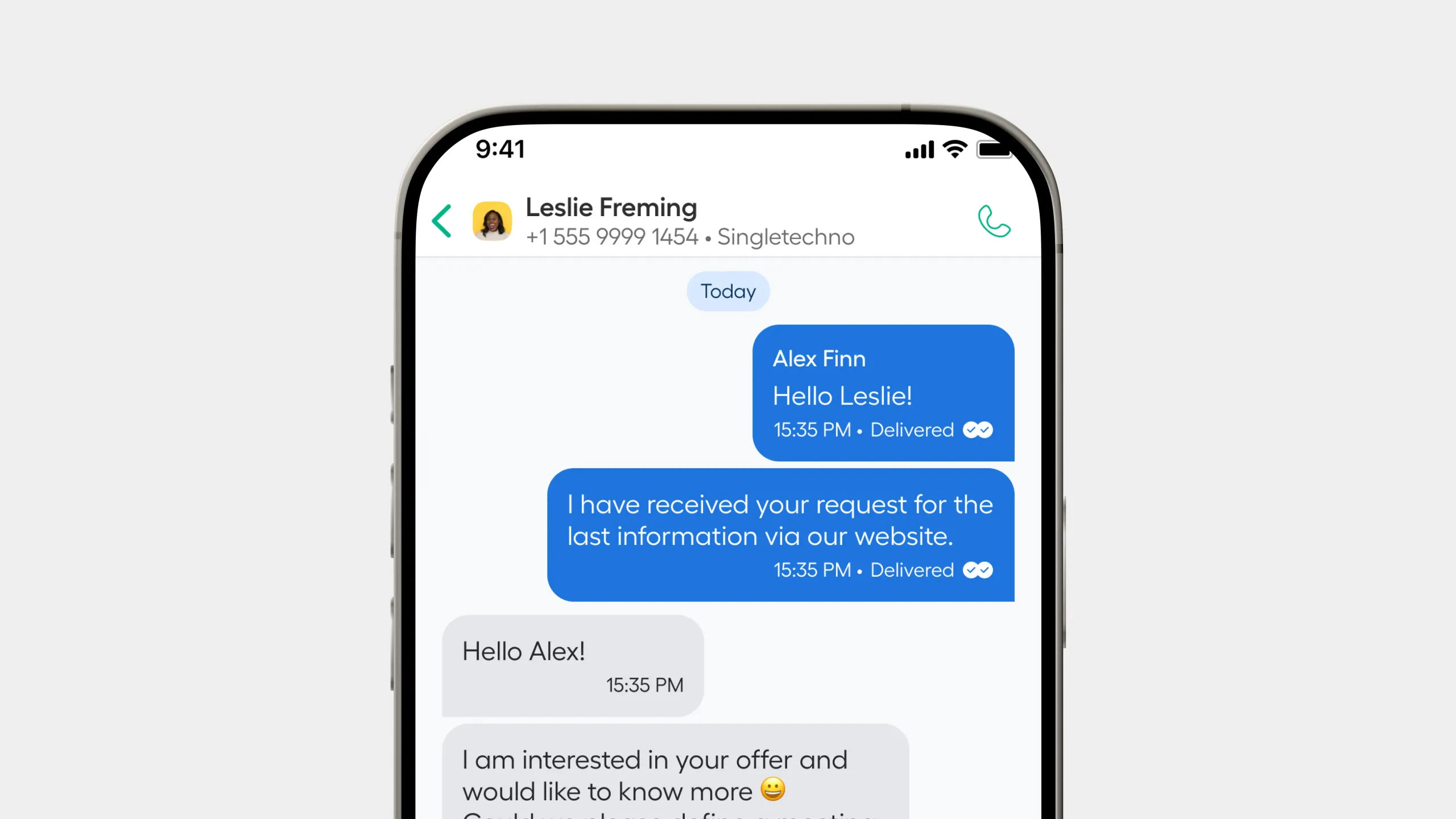 Aircall Messaging