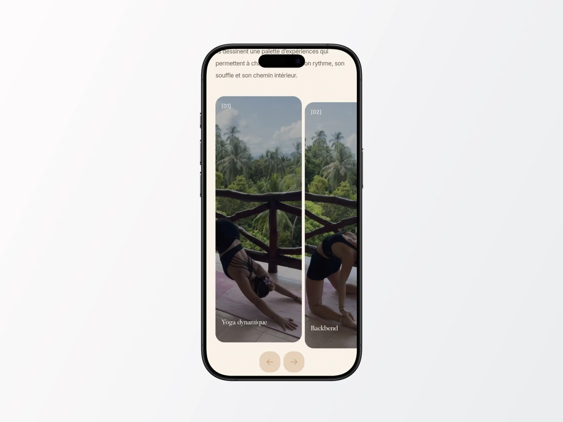 Yoga Styles Slider